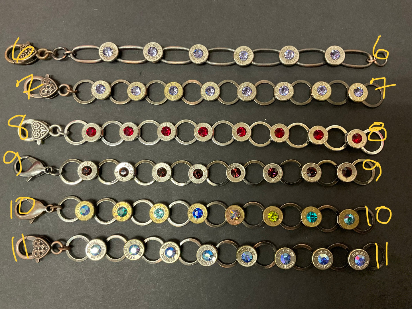 SALE Bullet Bracelets