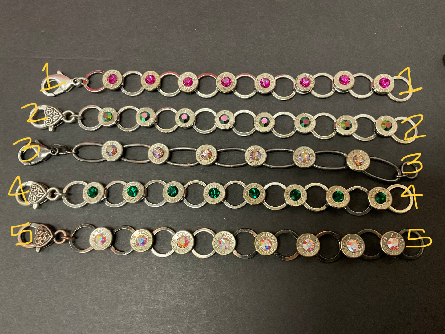 SALE Bullet Bracelets