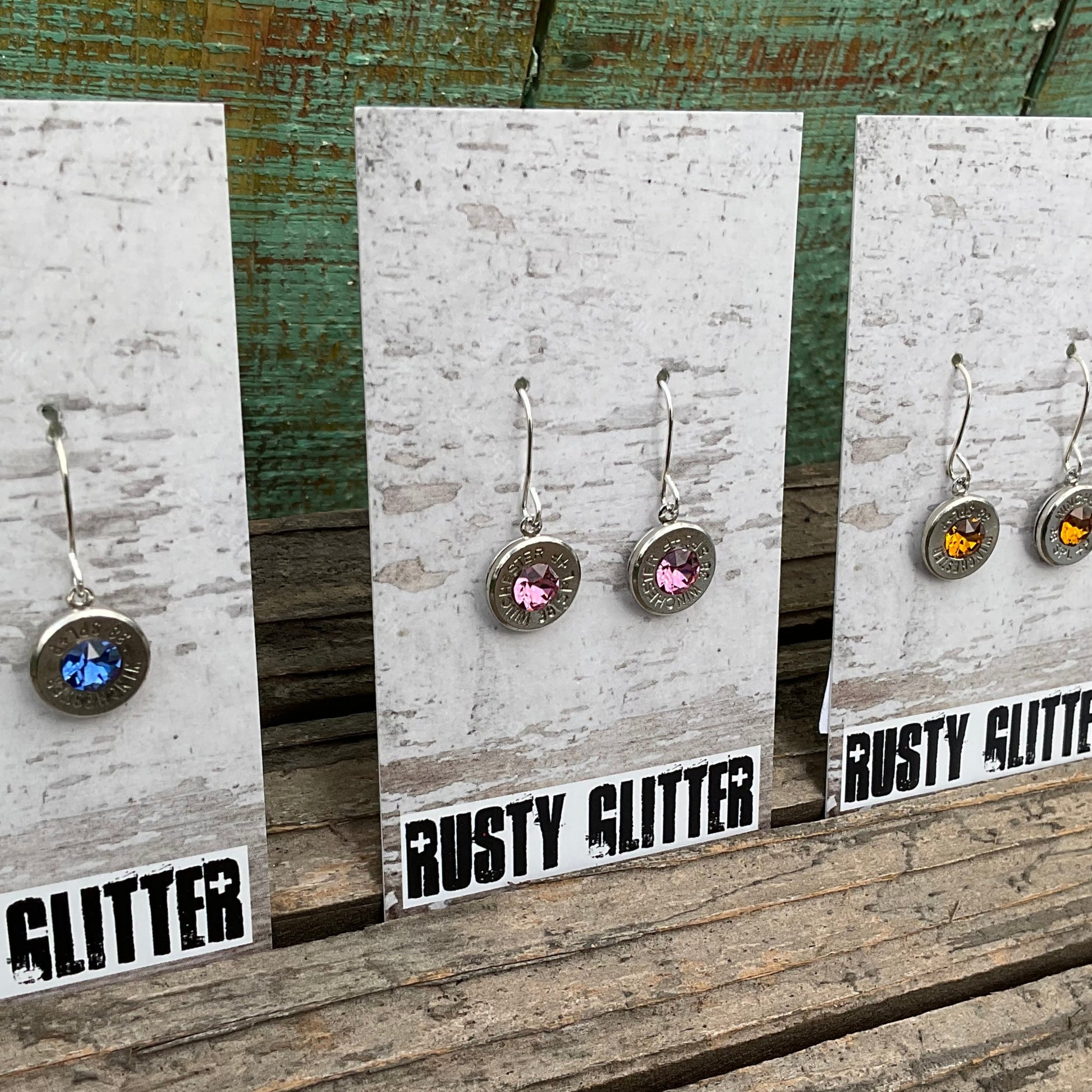 October Drop Bullet Earrings