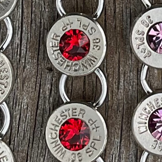 July Birthstone Bullet Bracelet