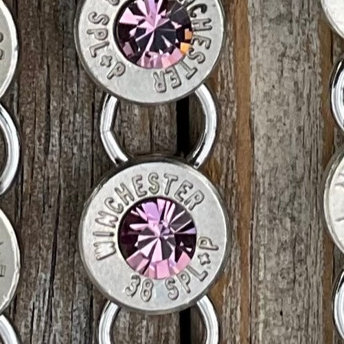 June Birthstone Bullet Bracelet