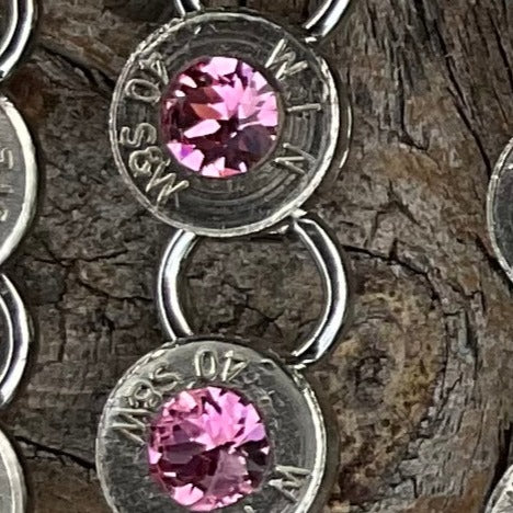 October Birthstone Bullet Bracelet