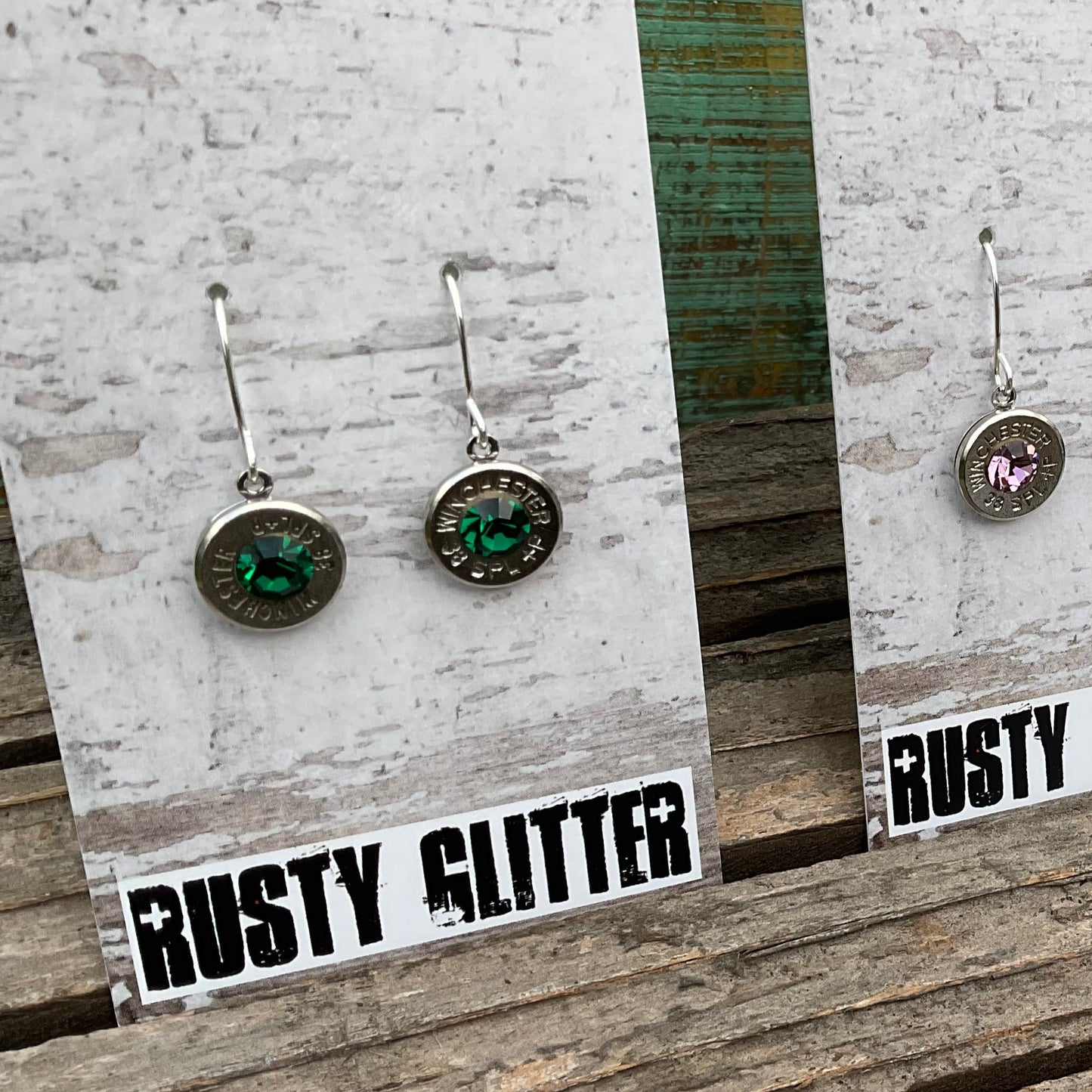 May Drop Bullet Earrings