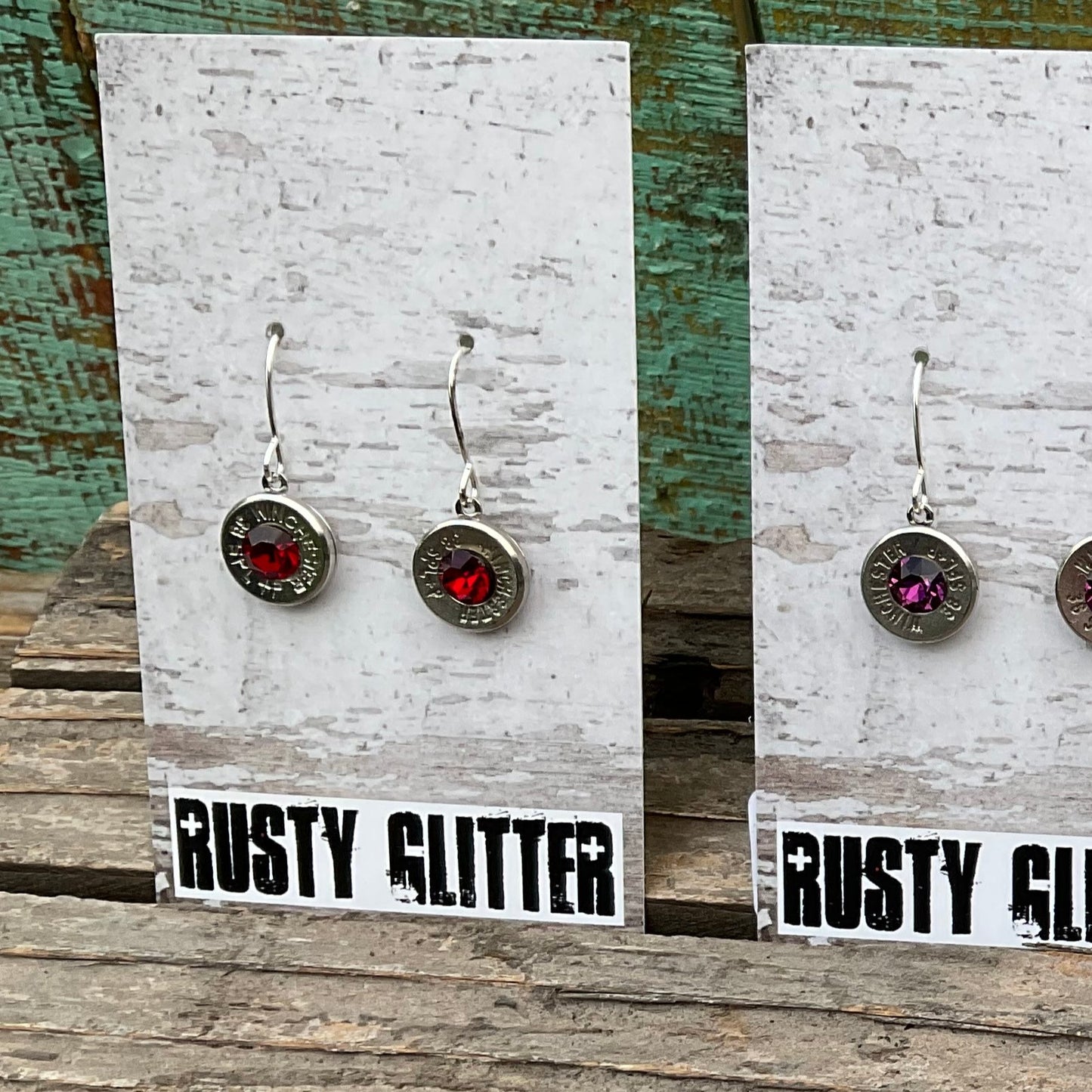 January Drop Bullet Earrings