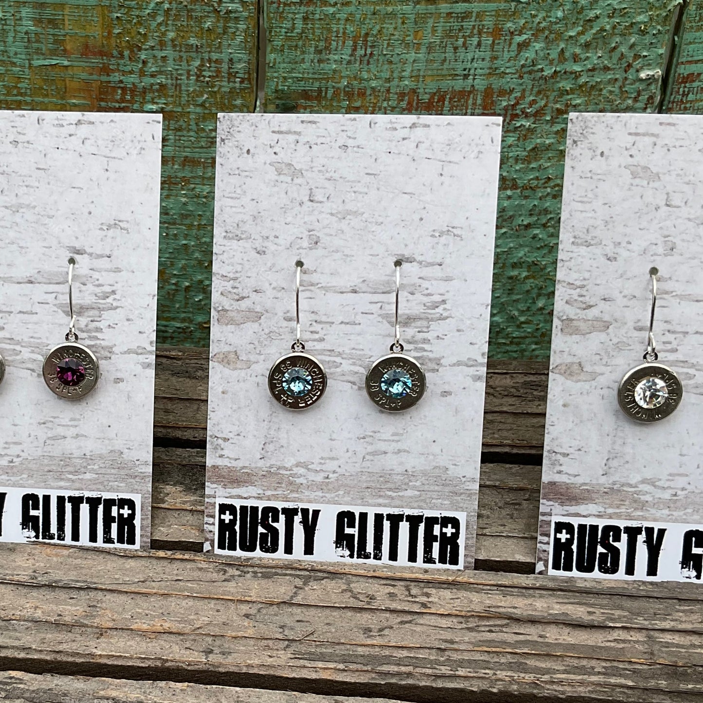 March Drop Bullet Earrings