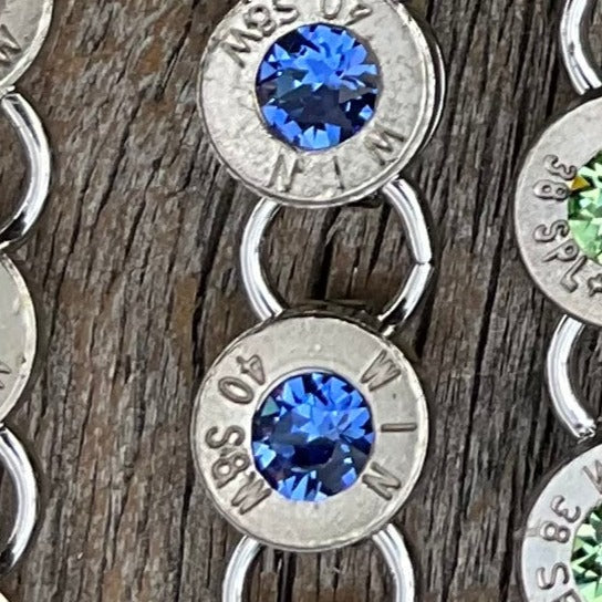 September Birthstone Bullet Bracelet